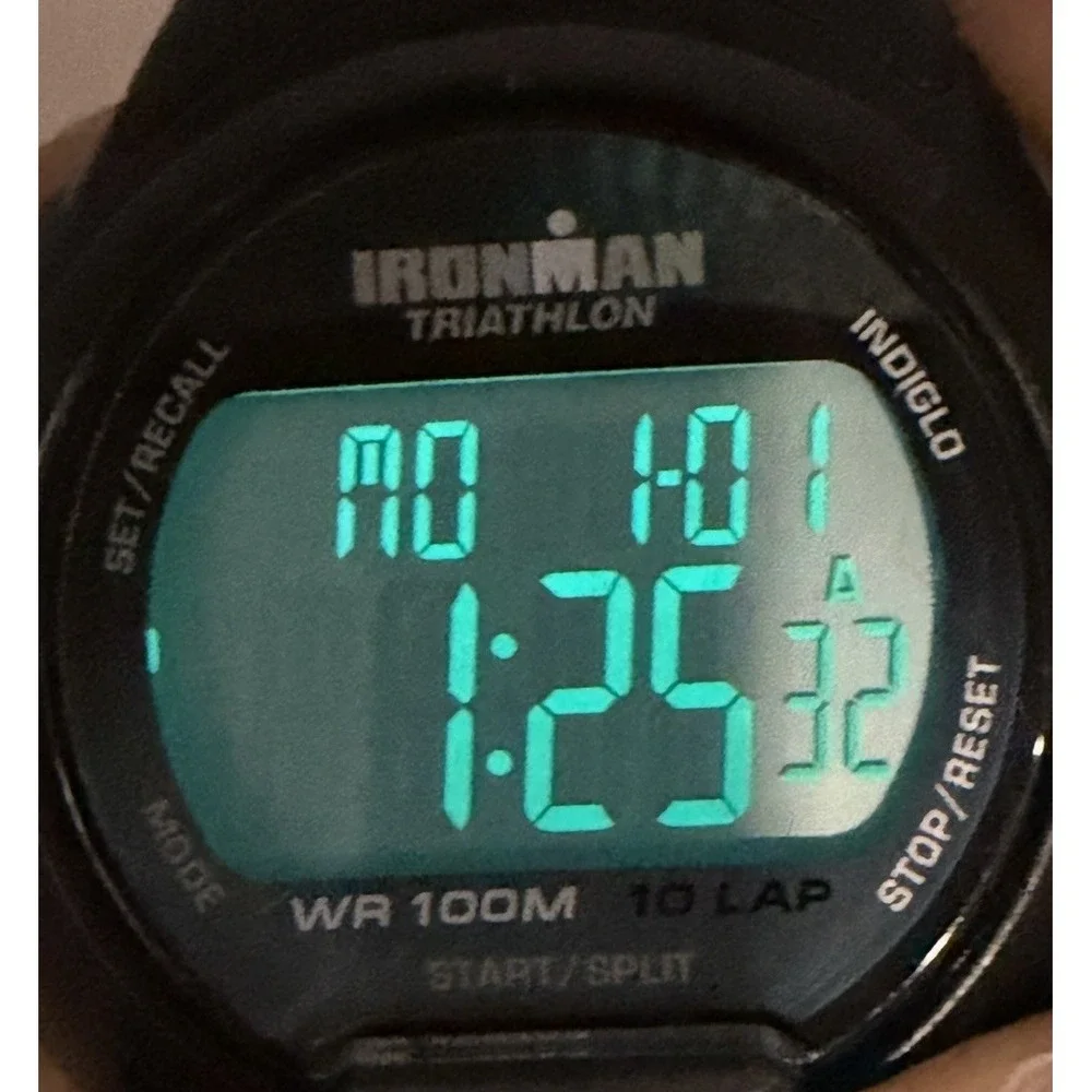 Timex 854 New Battery 2013 Mens Ironman Triathlon 40MM 8.5